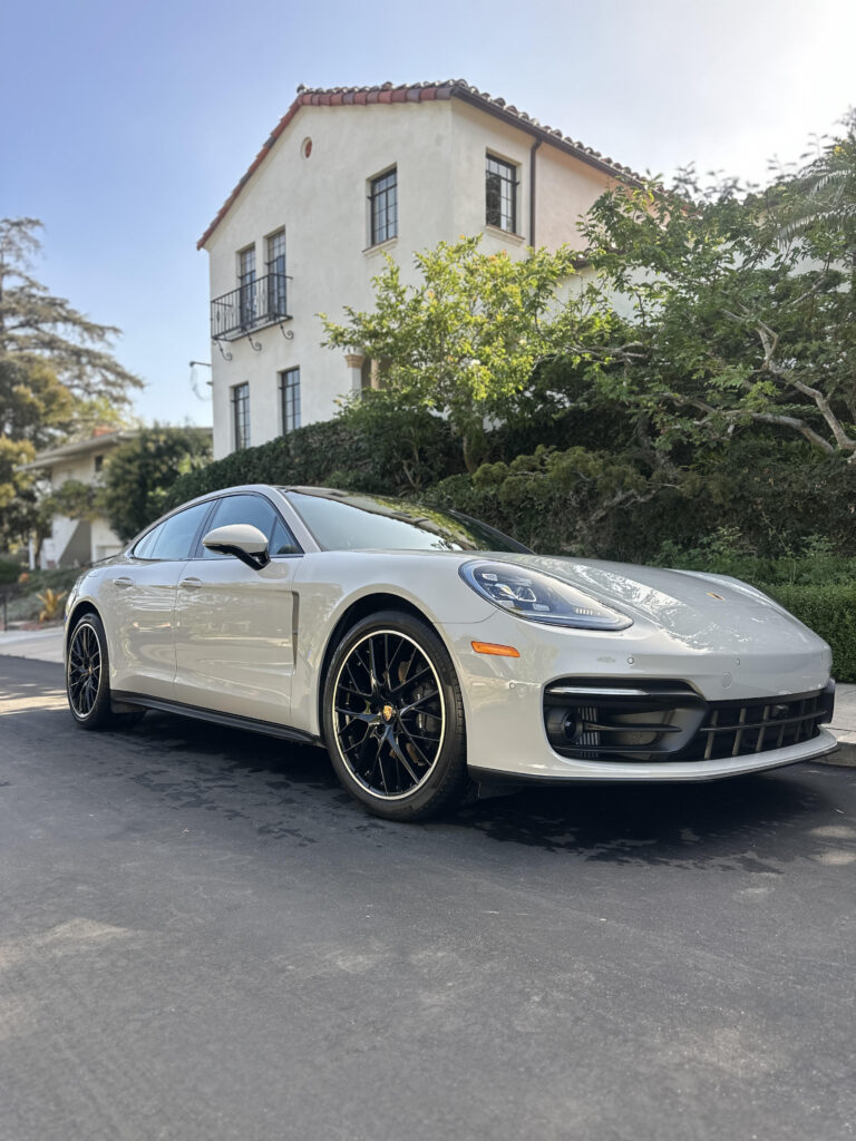 ceramic coated porsche panamera in san diego